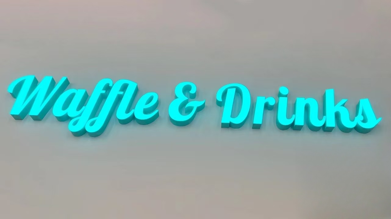 Premium Trimless Front Lit 3D Letter Signs for Indoor & Outdoor Use
